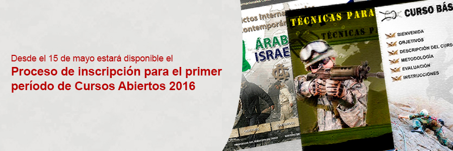 Inicio de cursos de inscripción abierta año 2014