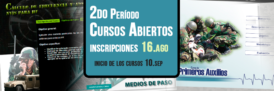 Inicio de cursos de inscripción abierta año 2014